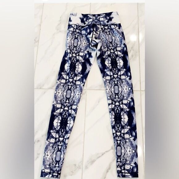 🍋 Lululemon wunder under ink blot leggings size 4 - Picture 5 of 7